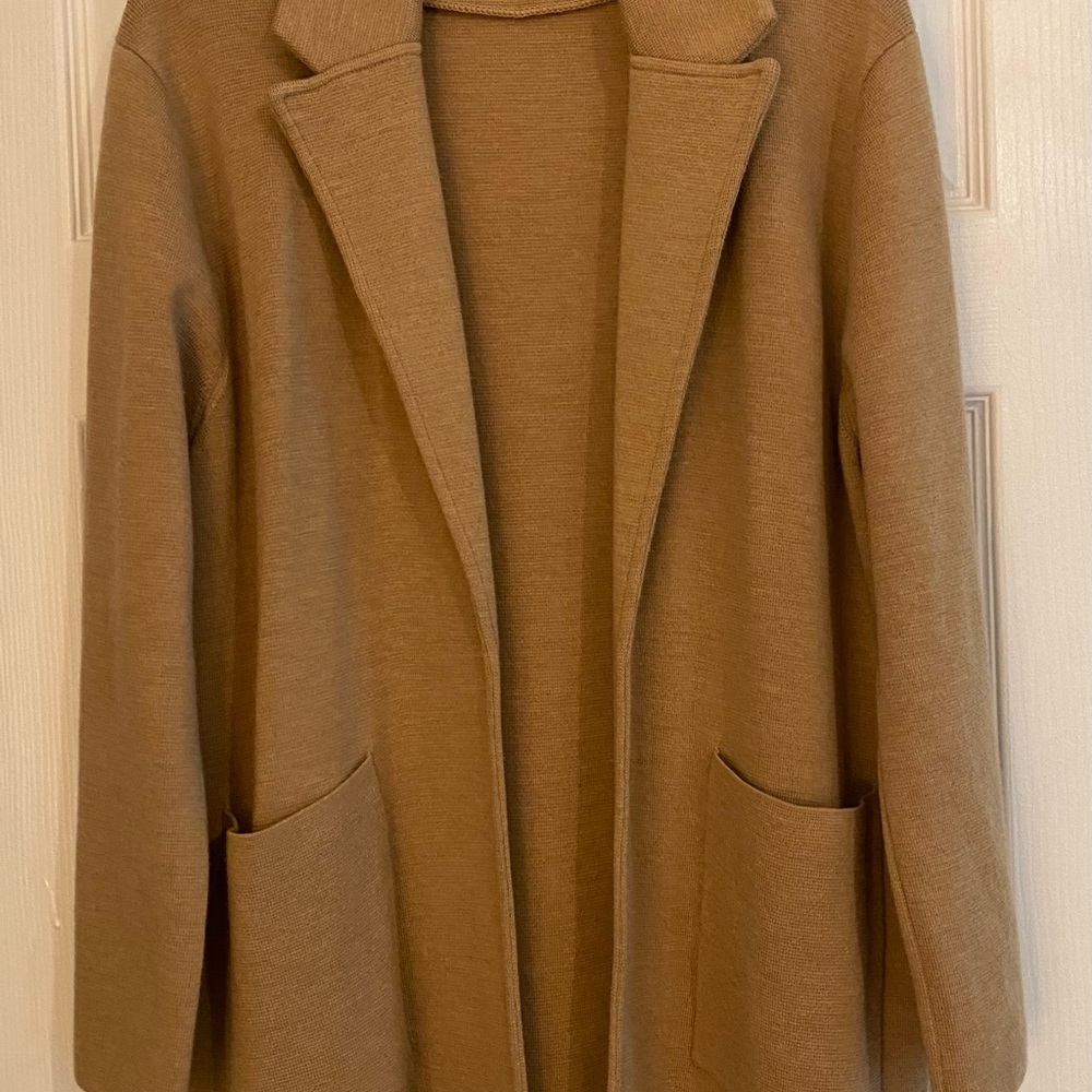J. Crew Camel Knit Sweater